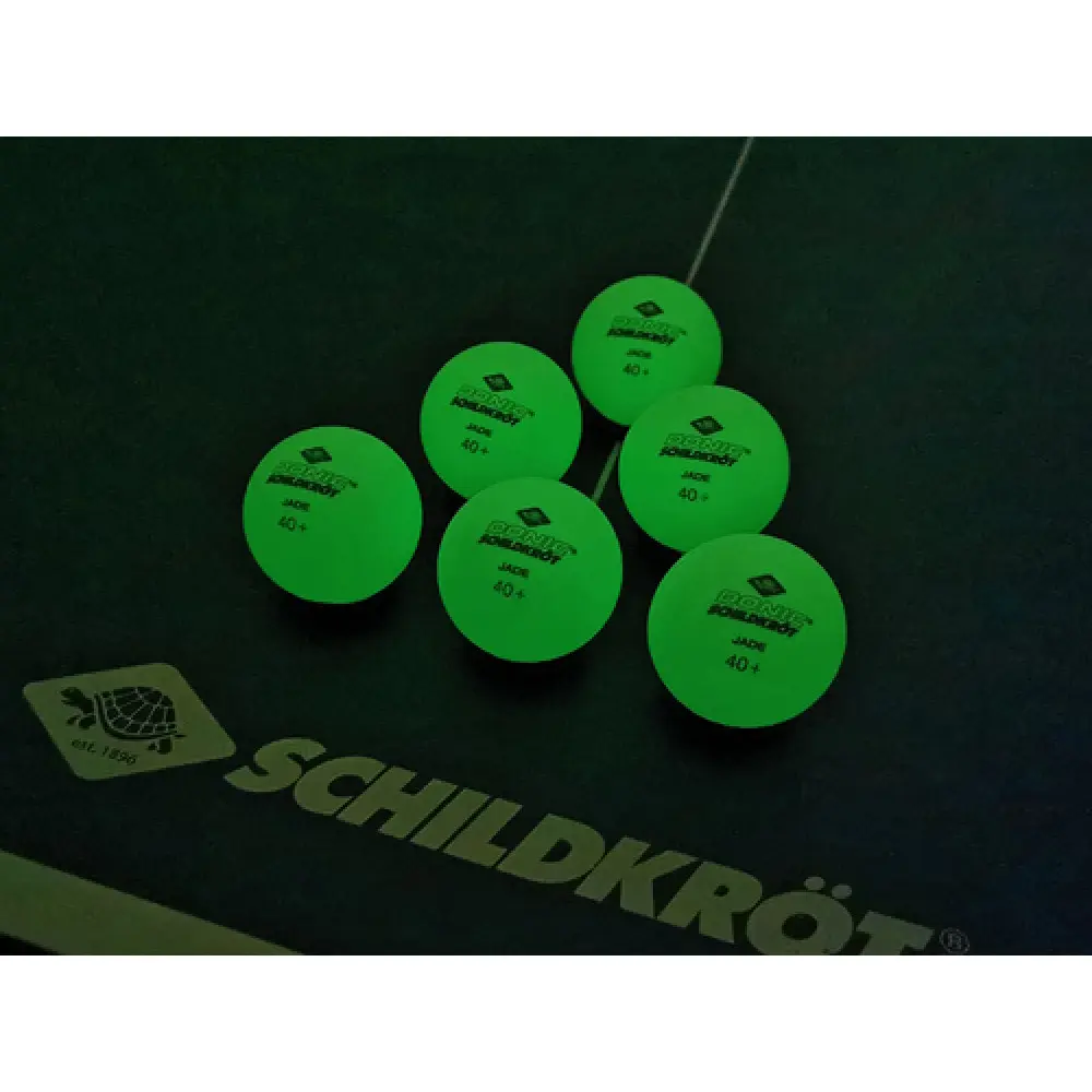 Мячи Donic Glow in the dark 40+ green флуоресцентные