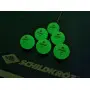 Мячи Donic Glow in the dark 40+ green флуоресцентные
