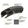 Покришка Continental Race King, 26 x 2.00, Чорна, не складна skin