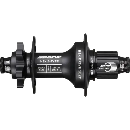  Втулка задня SPANK HEX J-Type Boost R148 Microspline 32H, Black