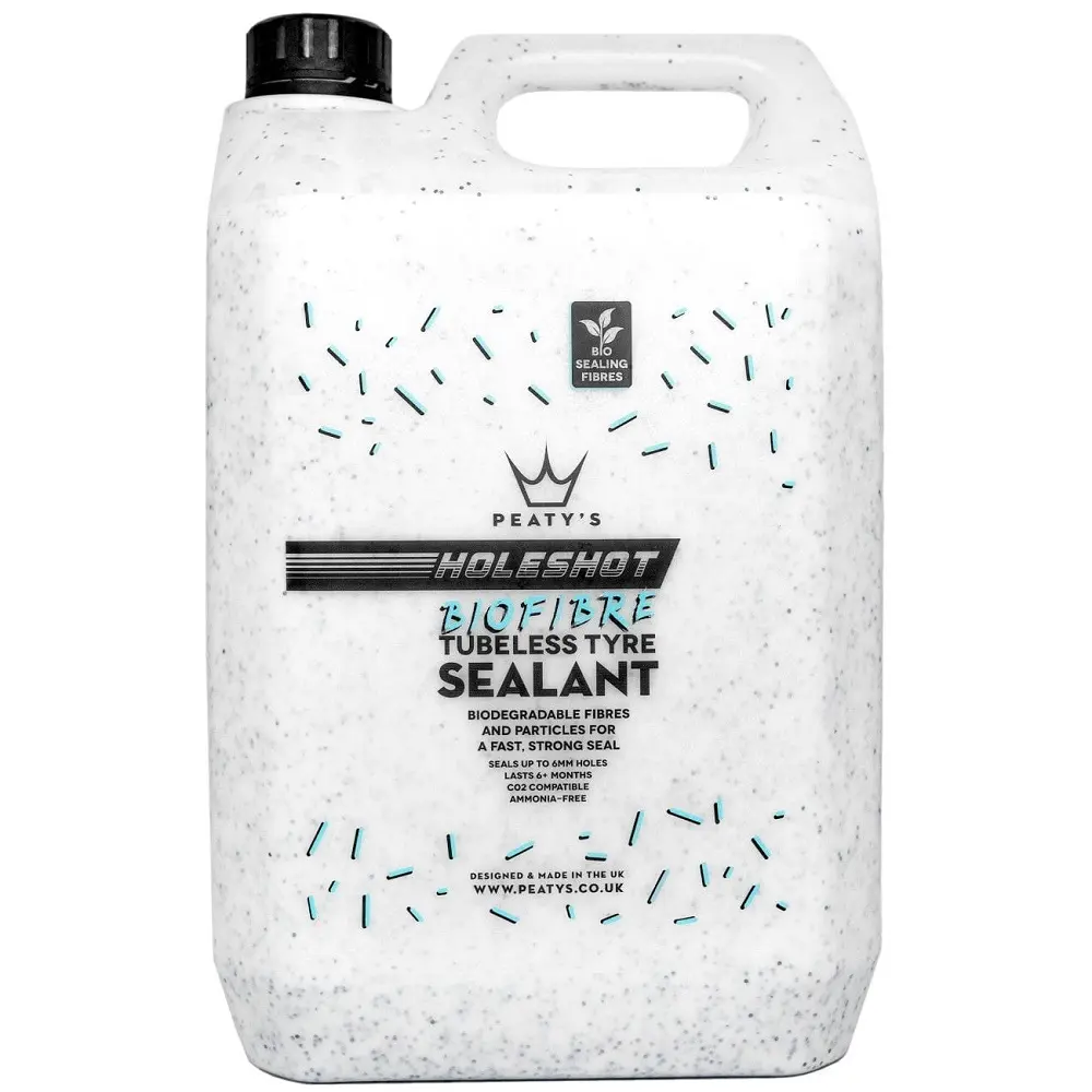  Герметик безкамерний Peaty's Holeshot BioFibre Tubeless Tyre Sealant, 25L