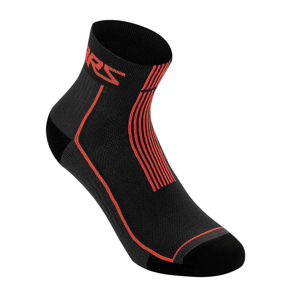  Шкарпетки Alpinestars SUMMER SOCKS 9 BLK BRIGHT RED, M