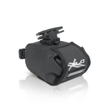 Сумка підсідельна XLC BA-W22, чорно-сіра, 13, 5x9x9 см