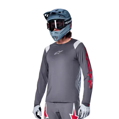  Джерсі Alpinestars A-SUPRA ASTAR LS JERSEY DARK GRAY, XXL
