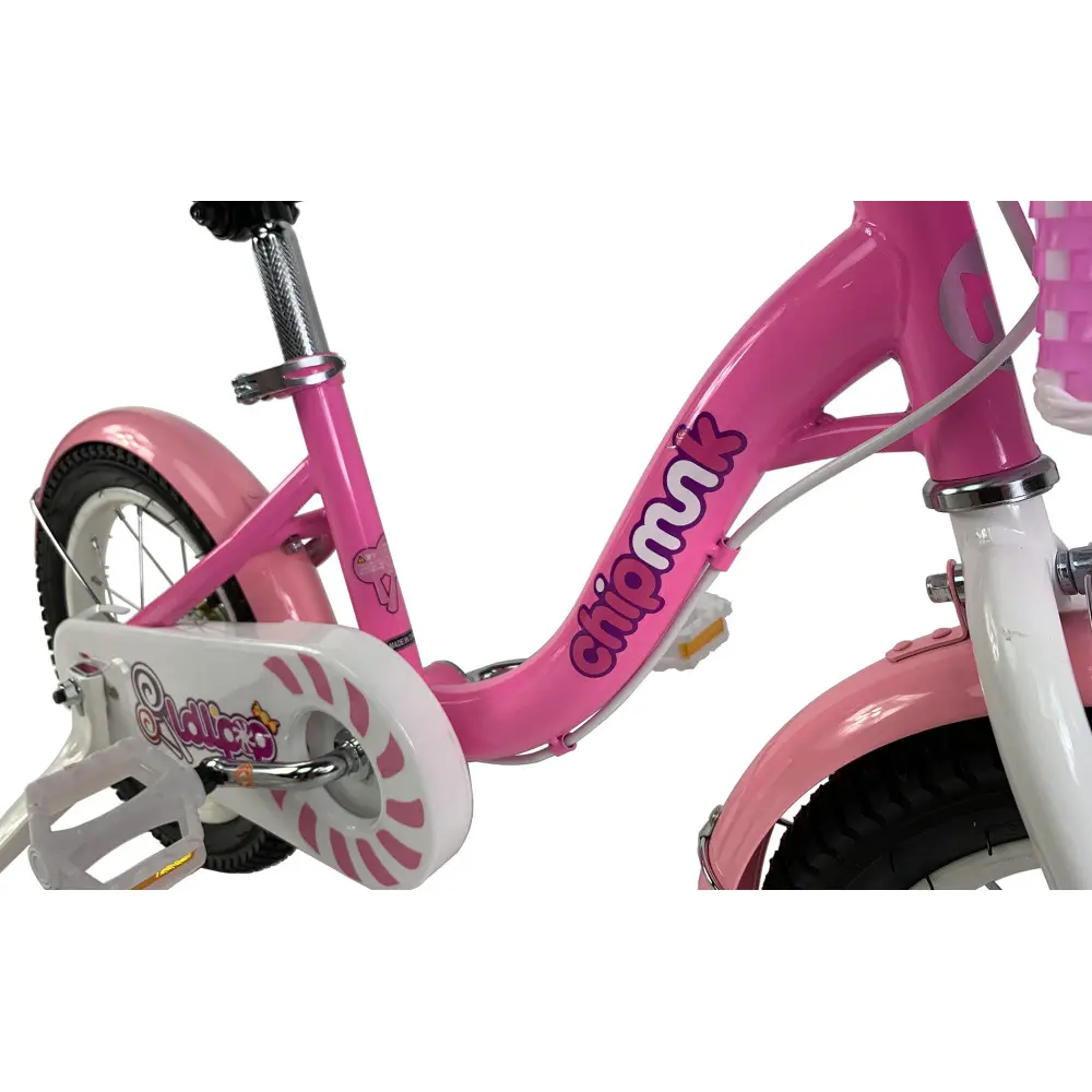 Велосипед детский RoyalBaby Chipmunk MM Girls 16", OFFICIAL UA, розовый