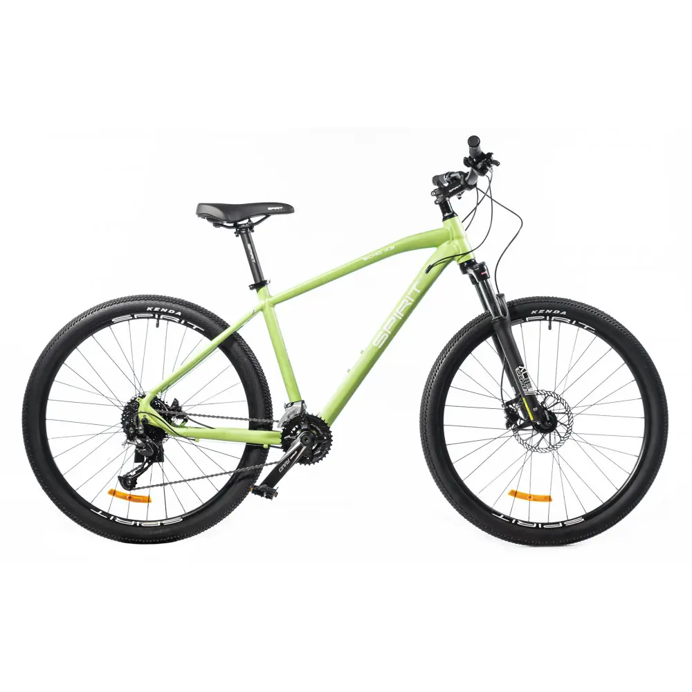 Велосипед Spirit Echo 7.3 27,5", рама S, оливковий, 2021