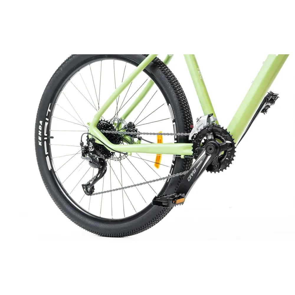 Велосипед Spirit Echo 7.3 27,5", рама S, оливковий, 2021