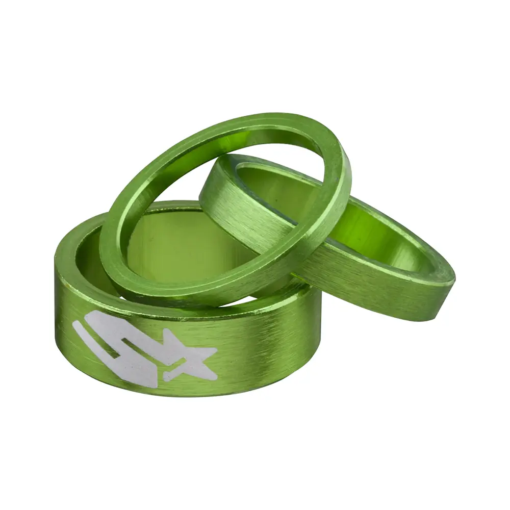  Набір спейсерів SPANK 3/6/12mm, Green