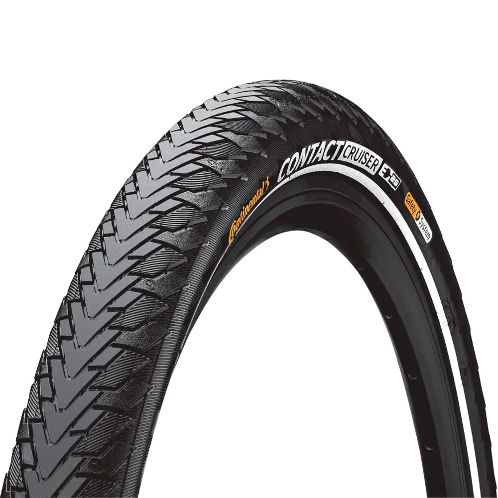 Покришка Continental CONTACT Cruiser Reflex, 28 " x2.20, 55-622, Wire, SafetySystem Breaker, 1025 г, чорний
