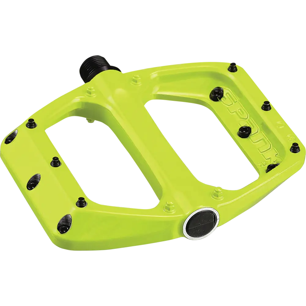  Педалі SPANK SPOON DC, Lime Green