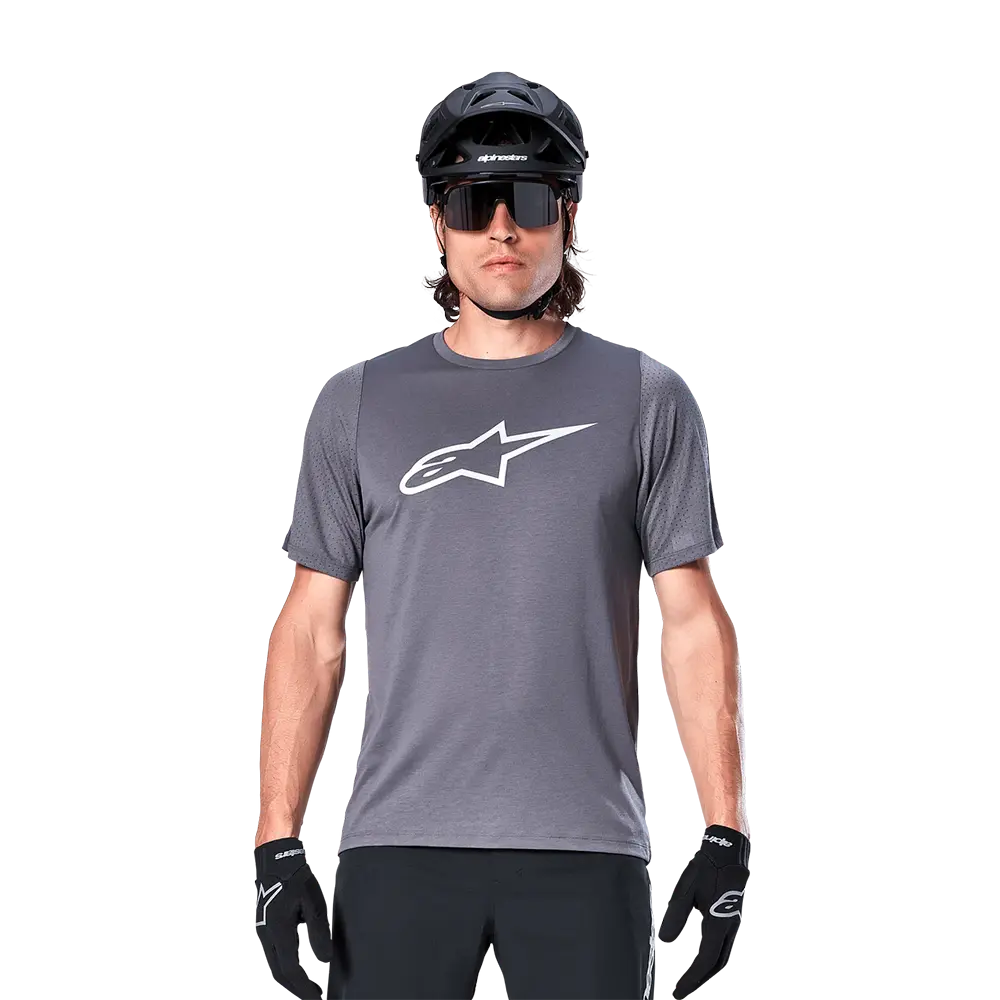  Джерсі Alpinestars A-DURA DRI ASTAR SS JERSEY DARK GRAY, M