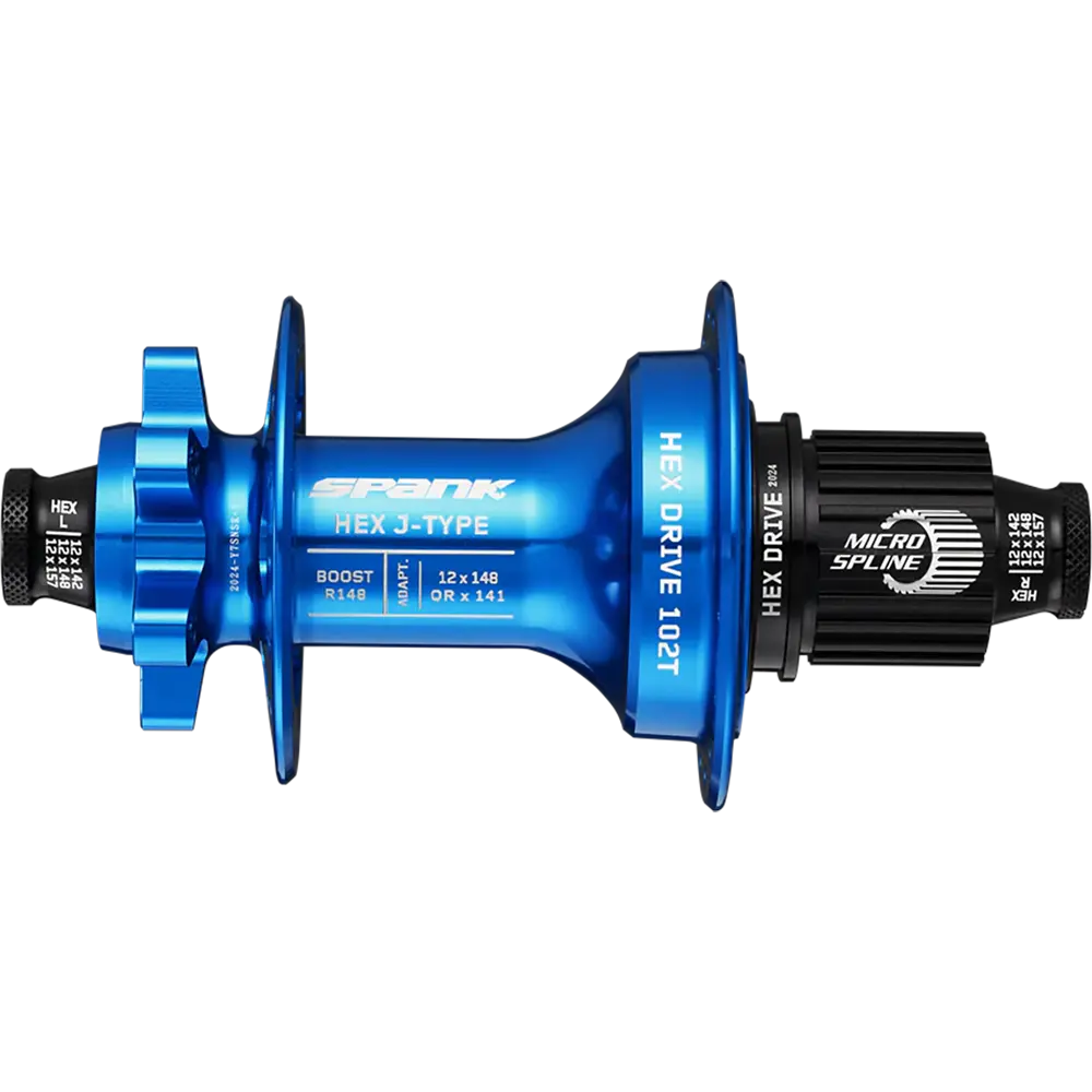 Втулка задняя SPANK HEX J-Type Boost R148 XD 32H, Blue