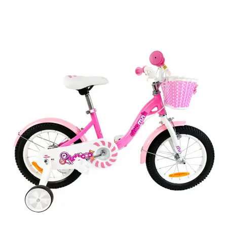 Велосипед детский RoyalBaby Chipmunk MM Girls 14", OFFICIAL UA, розовый