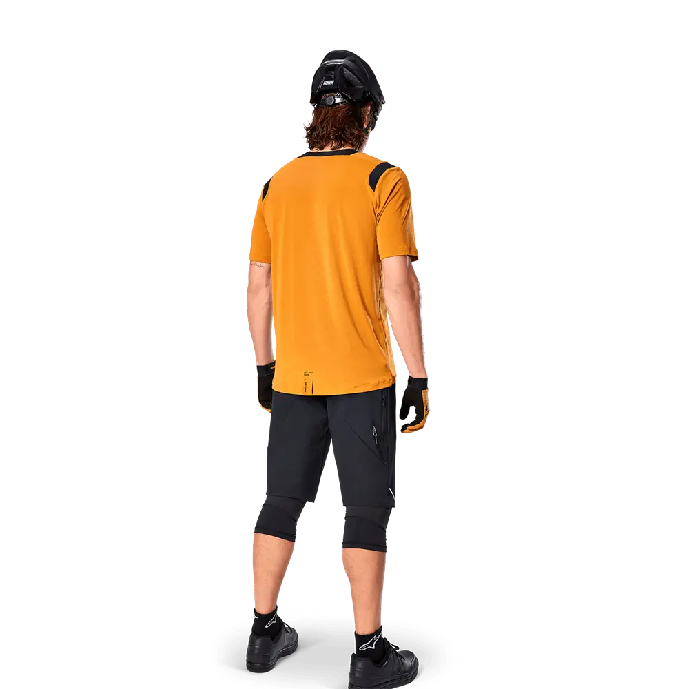  Джерсі Alpinestars A-DURA DRI WOOL SS JERSEY DARK GOLD, XXL