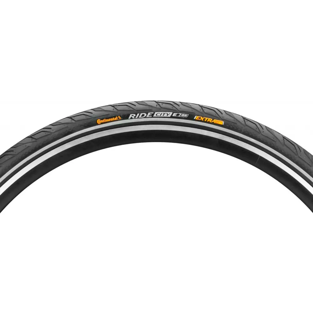 Покрышка Continental Ride City,28" | 700 x 35C | 28 x 1 3/8 x 1 5/8, черная, не складная, светоотражающая