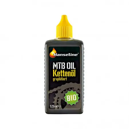 Смазка для цепи Hanseline BIO-MTB-Oil, 125мл (графитная)