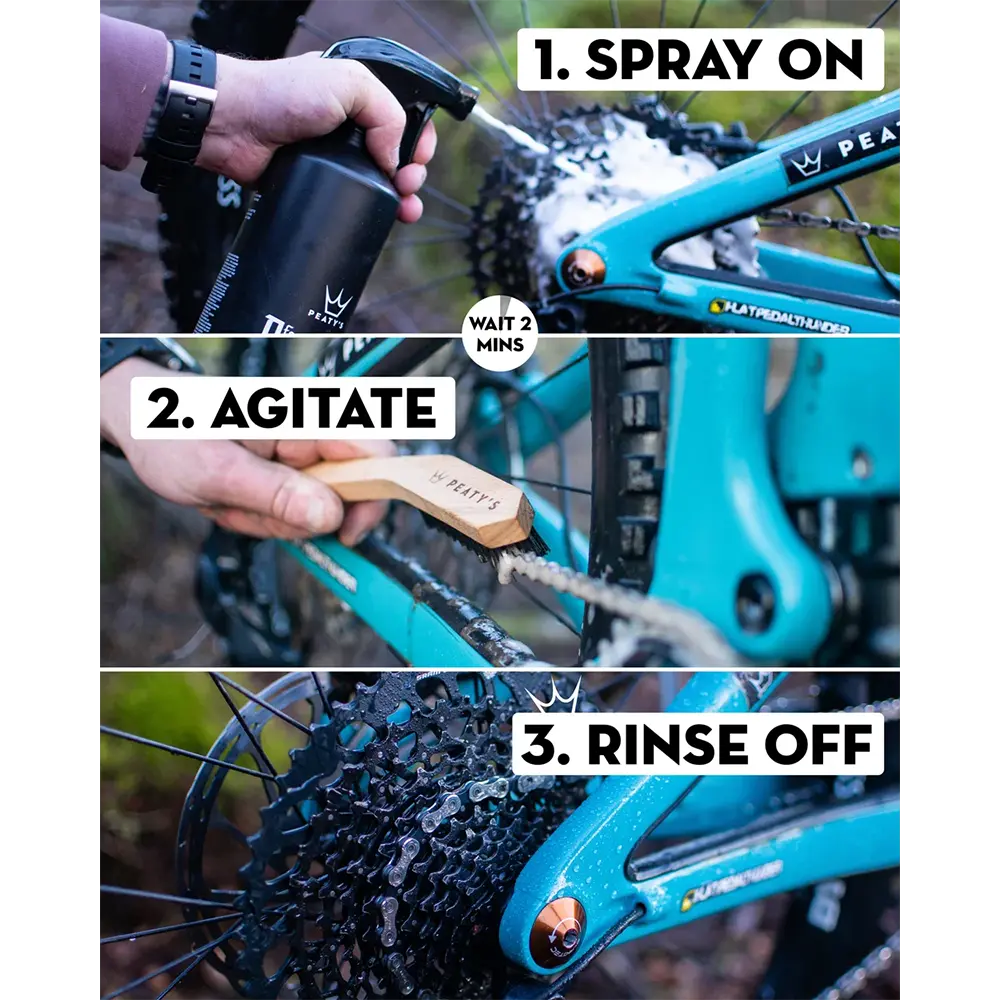  Дегризер для трансмісії велосипеда Peaty's Foaming Drivetrain Degreaser, 500ml