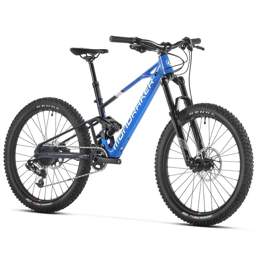  Электровелосипед MONDRAKER F-PLAY 24" 120mm, 250Wh Mahle X-35, Blue