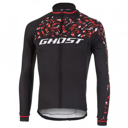 Джерси Ghost Racing Jersey Long blk/red/wht - L