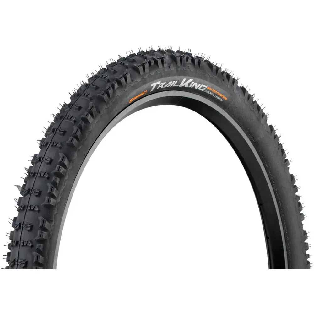 Покрышка бескамерная Continental Trail King ShieldWall, 29"x2.40, 60-622, черная, складная, 935 гр.
