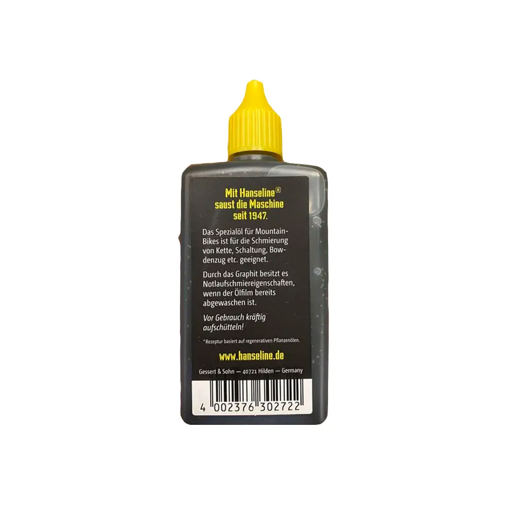  Мастило для ланцюга Hanseline MTB-Oil BIO, 100 ml