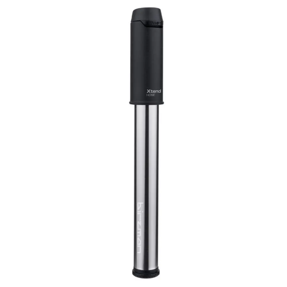 Насос велосипедний Birzman Swift / ручний / 120psi / срібло