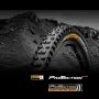 Покрышка бескамерная Continental Der Baron Projekt 27.5"x2.6, черная, складная, ProTection Apex, Skin