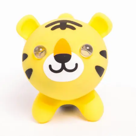 Мигалка для детского велосипеда Zoonimal Тигр, LED, на руль. Свечение: Белый