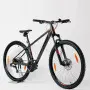 Велосипед KTM CHICAGO 292 29" рама XL/53, матовый черный (оранжевый), 2022
