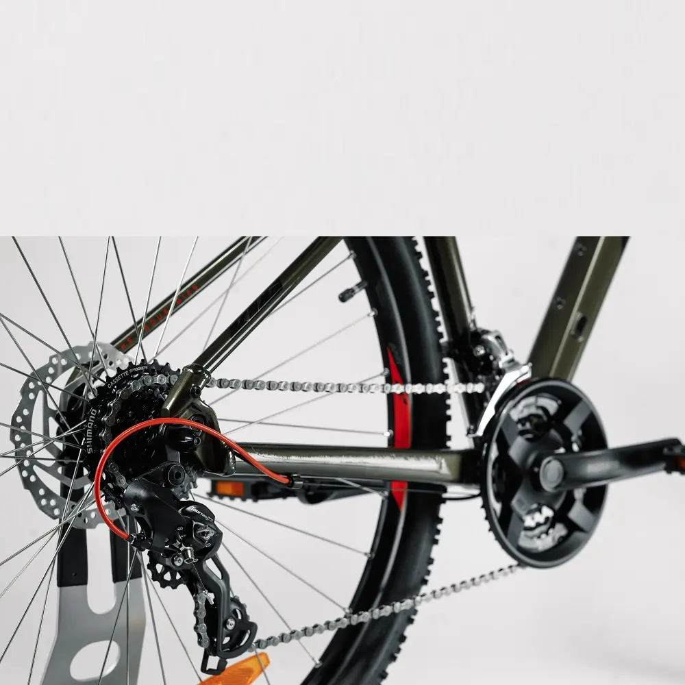 Велосипед KTM CHICAGO 292 29" рама XL/53, матовый черный (оранжевый), 2022