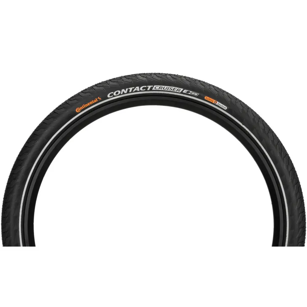 Покришка Continental Contact Cruiser, 28 x 2.00, Чорна, не складна, світловідбиваюча