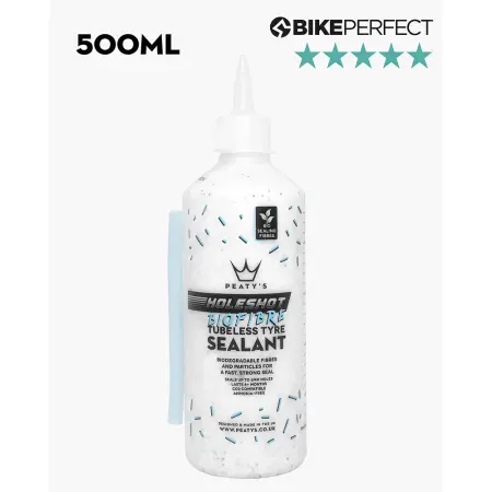  Герметик безкамерний Peaty's Holeshot BioFibre Tubeless Tyre Sealant 500ml