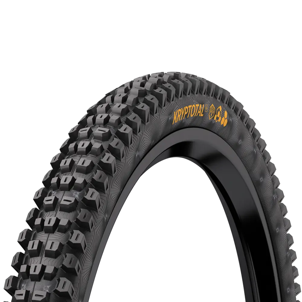 Покрышка бескамерная Continental Kryptotal-F Downhill 29 x 2.40 SuperSoft черная, складная skin