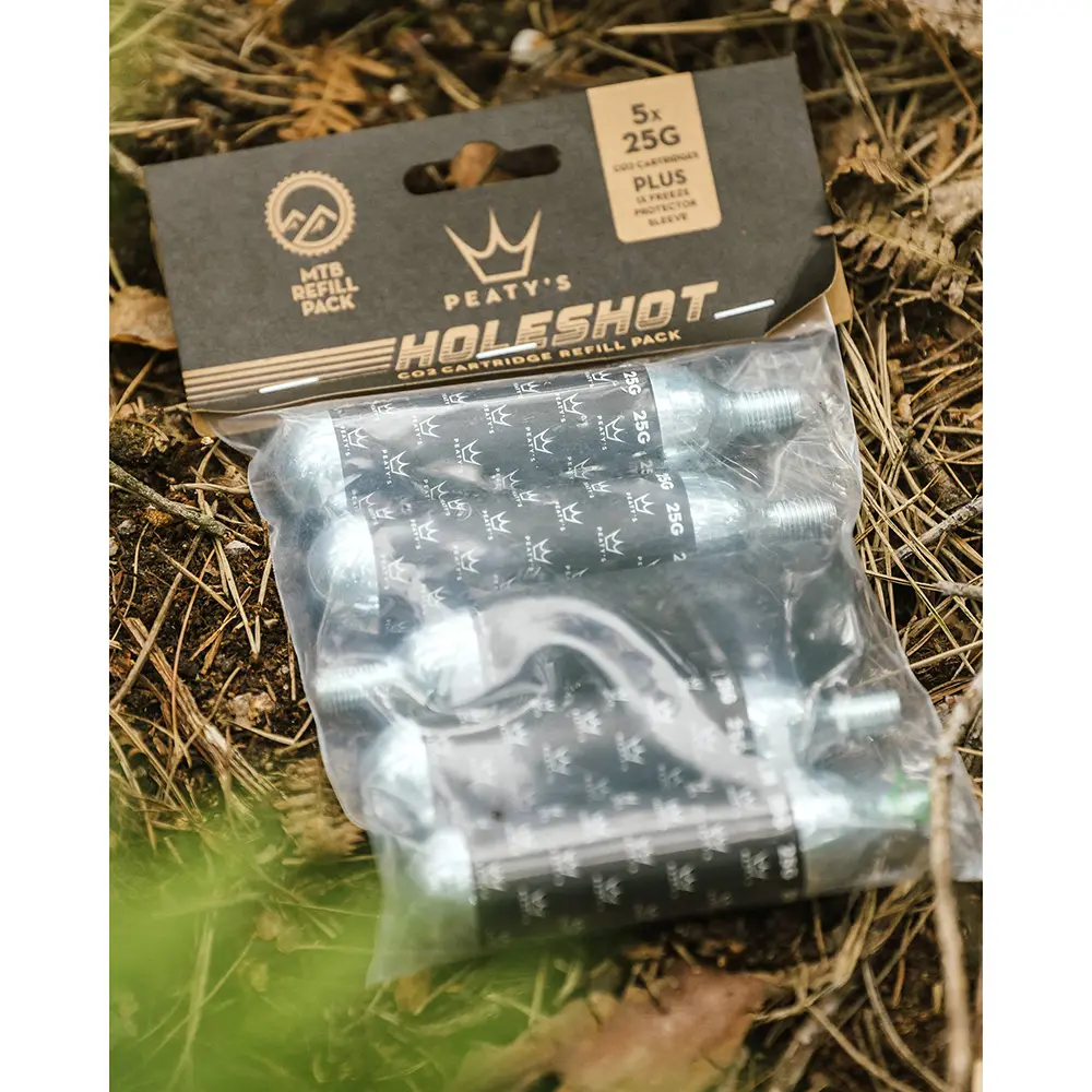  Картрідж-балон Peaty's Holeshot CO2 Cartridge Refill Pack, MTB 25g