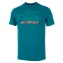 Футболка Ghost MTN Casual Line Rebel, XL, зелено-оранжевая