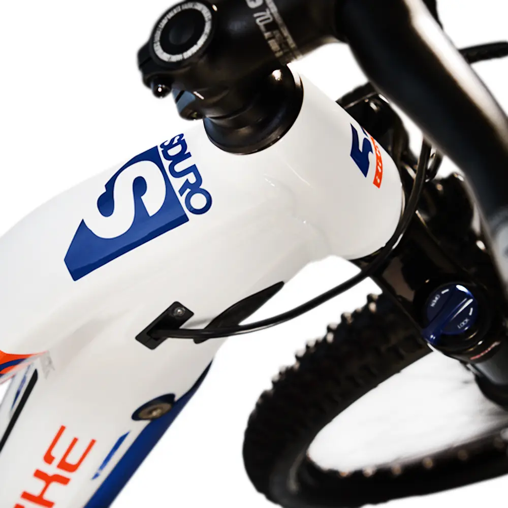 Электровелосипед Haibike SDURO HardNine 5.0 i500Wh 10 s. Deore 29", рама L, бело-оранжево-синий, 2020