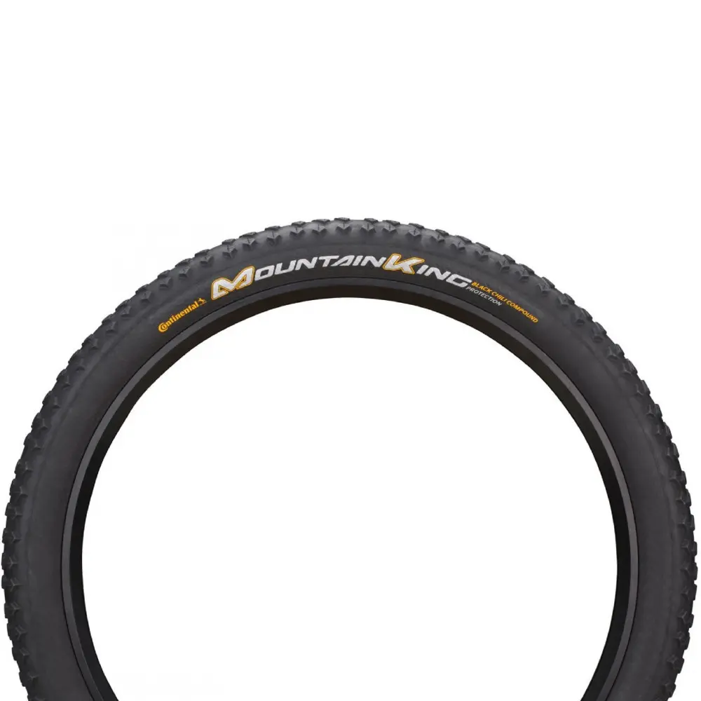 Покрышка бескамерная Continental Mountain King 27.5"x2.6, , черная, складная, ProTection