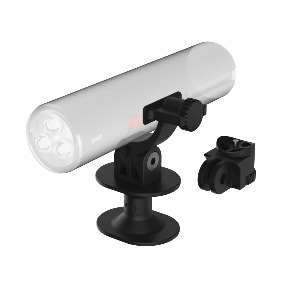 Комплект фара + набір кріплень Knog PWR Mountain Kit 2000 Lumens POWERBANK