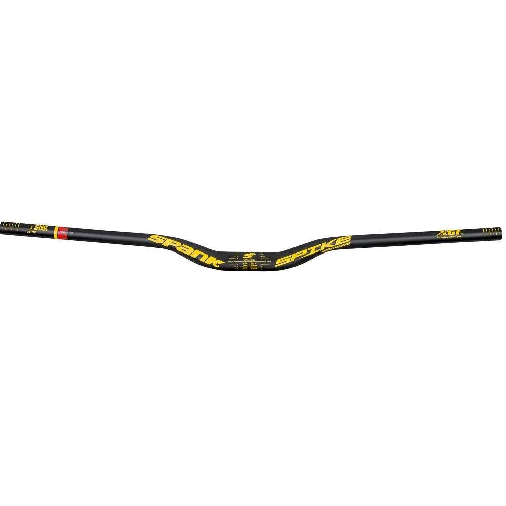  Руль SPANK SPIKE 800 Vibrocore™, 30R Black Yellow