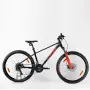 Велосипед KTM CHICAGO 272 27.5" рама M/43, черный матовый (оранжевый), 2022