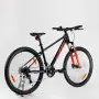 Велосипед KTM CHICAGO 272 27.5" рама M/43, черный матовый (оранжевый), 2022
