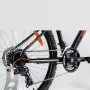Велосипед KTM CHICAGO 272 27.5" рама M/43, черный матовый (оранжевый), 2022