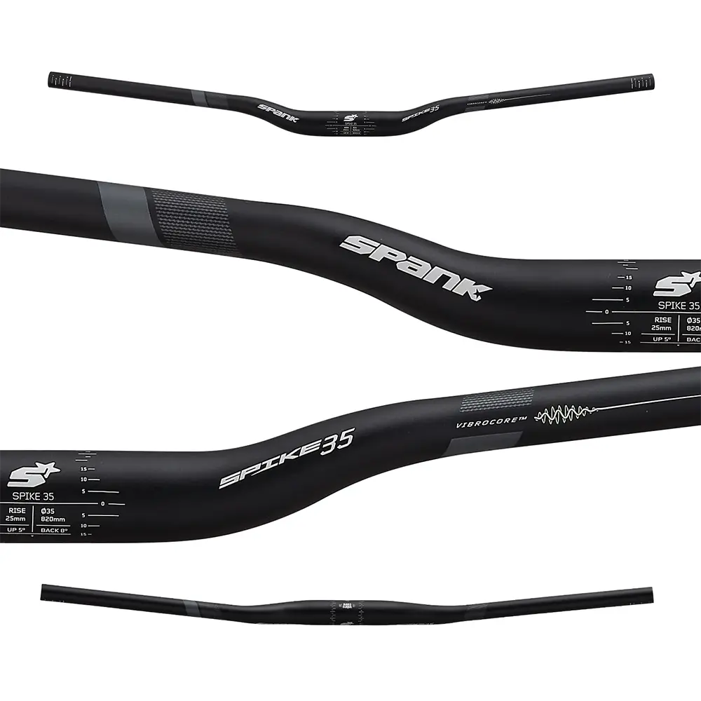  Руль SPANK SPIKE 35 Vibrocore™, 25R Black