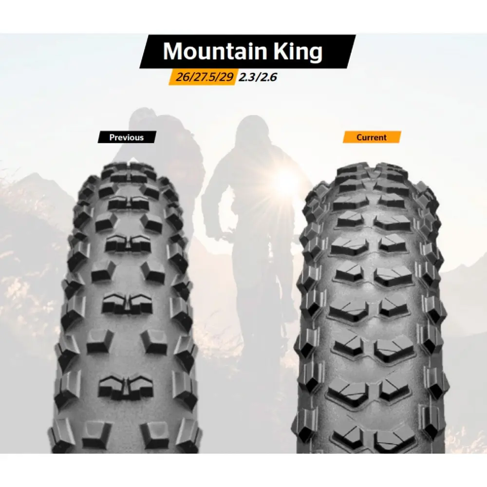 Покришка Continental Mountain King 2.2, 27.5"x2.20, 55-584, Foldable, PureGrip, Performance, Skin, чорний