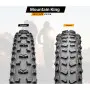 Покришка Continental Mountain King 2.2, 27.5"x2.20, 55-584, Foldable, PureGrip, Performance, Skin, чорний