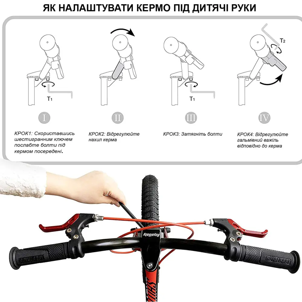 Велосипед RoyalBaby JENNY GIRLS 18", OFFICIAL UA, белый