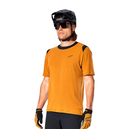 Джерси Alpinestars A-DURA DRI WOOL SS JERSEY DARK GOLD, M