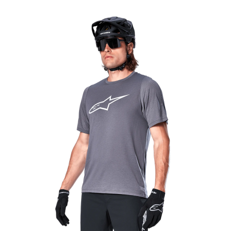 Джерси Alpinestars A-DURA DRI ASTAR SS JERSEY DARK GRAY, XL