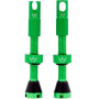 Ніпелі Peaty's x Chris King Tubeless Valves, 42mm, Emerald
