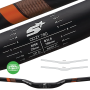 Руль SPANK OOZY 780 Vibrocore™, 25R Black Grey